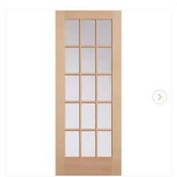 Front Exterior Door Slab 32x80