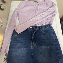 Skirt Blouse