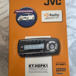 NEW-JVC HD Radio Receiver & Install Kit