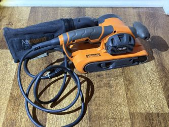 RIDGID Corded Variable Speed Belt Sander