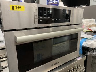 Bosch built in microwave in stainless steel new open box