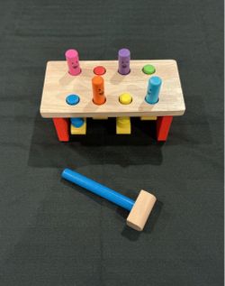 Bench wooden toy