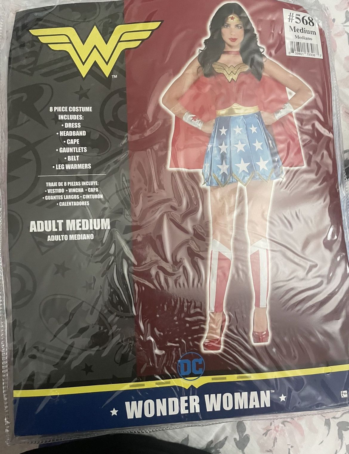 Wonder Woman Size M New 