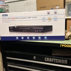 ATEN 2/4 PORT USB 3.0 4K HDMI KVM SWITCH