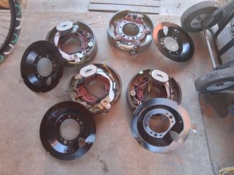 Trailer brakes kit 2 pairs  brand new