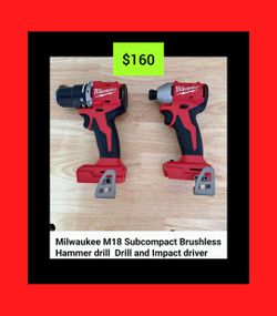 MILWAUKEE drill impact charger tools battery  Sawzall compressor Stubby