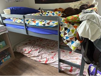 Twin Size Loft Bed, Solid Wood