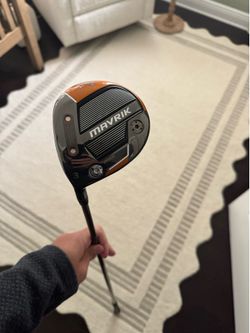 Left handed Callaway Mavrik Max 3 wood