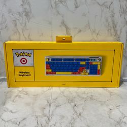 Brand New Pokemon X Target Wireless Keyboard Collection