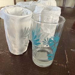 brand new glass cups