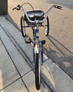 Adult tricycle-7 speed with basket