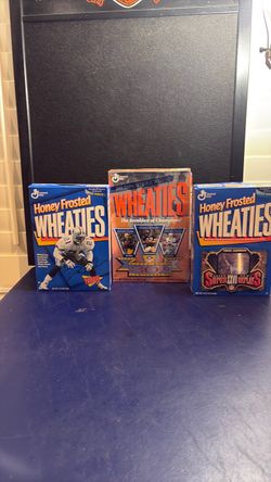 Wheaties 90’s cereal boxes
