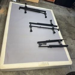 Queen Box spring And Metal Frame