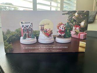 New - Christmas interactive decorations