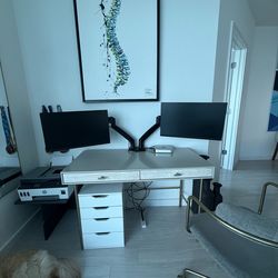 Dual monitor set up for sale