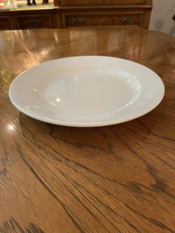 Vintage Large White Porcelain Oneida 12” Dinner Plate or Serving Platter - Restaurant Classics - 1999