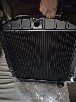 48 chevy 6 cylinder original/ Cooper. Brass