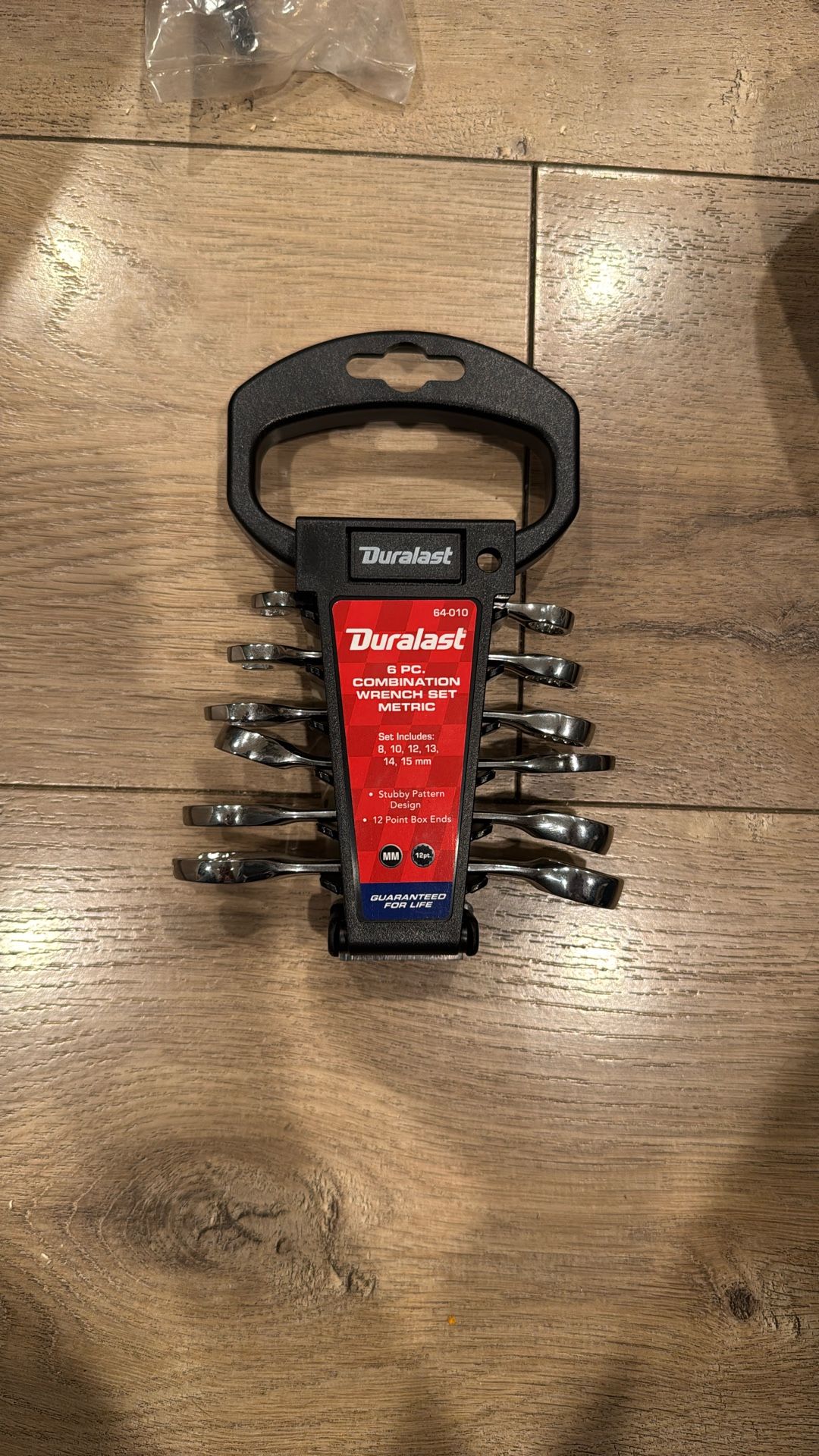 Dursley’s 6pc Metric Combination Wrench Set (stubby)