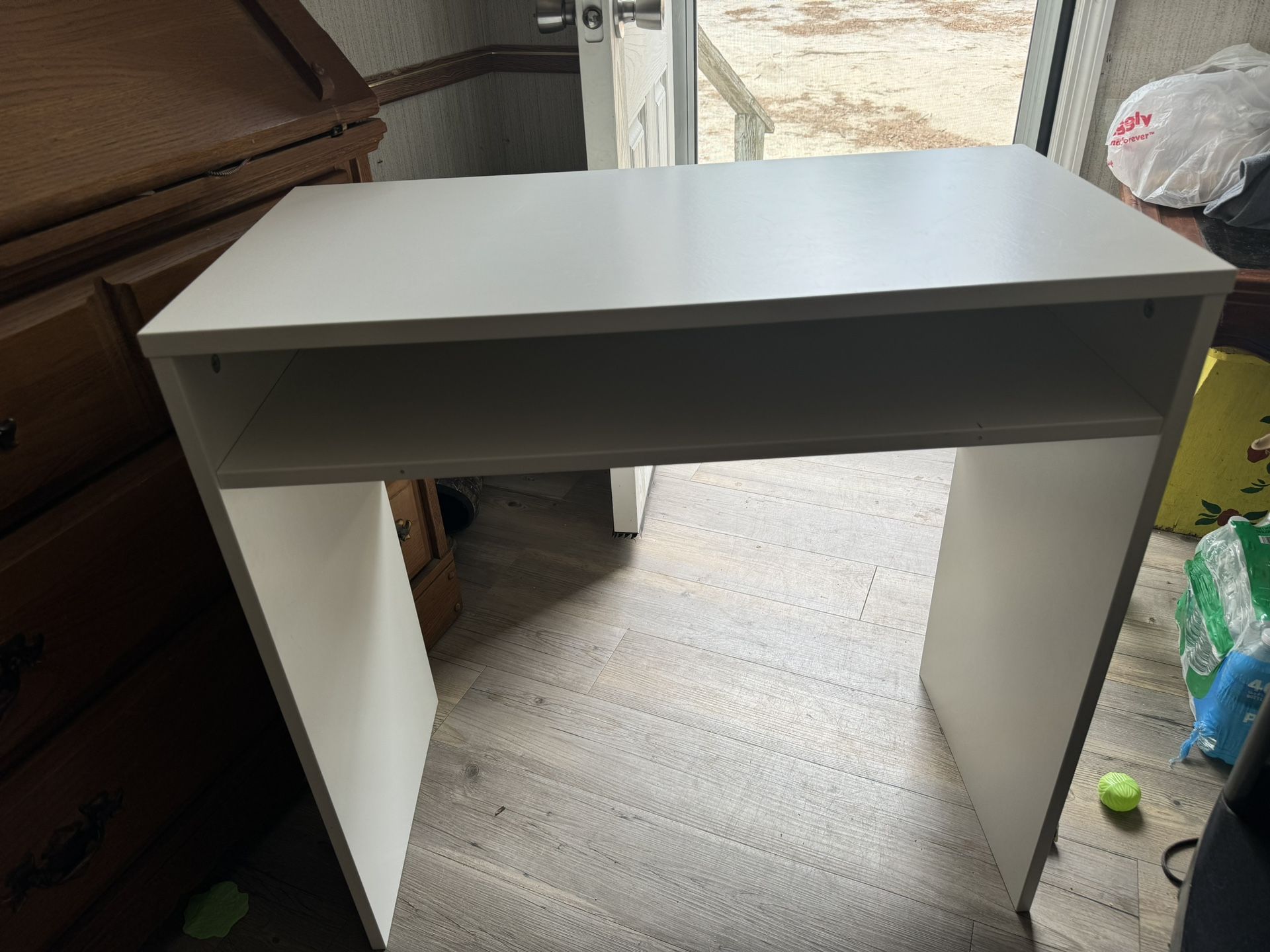 Small White Desk