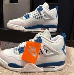 Jordan 4 military blue 2024