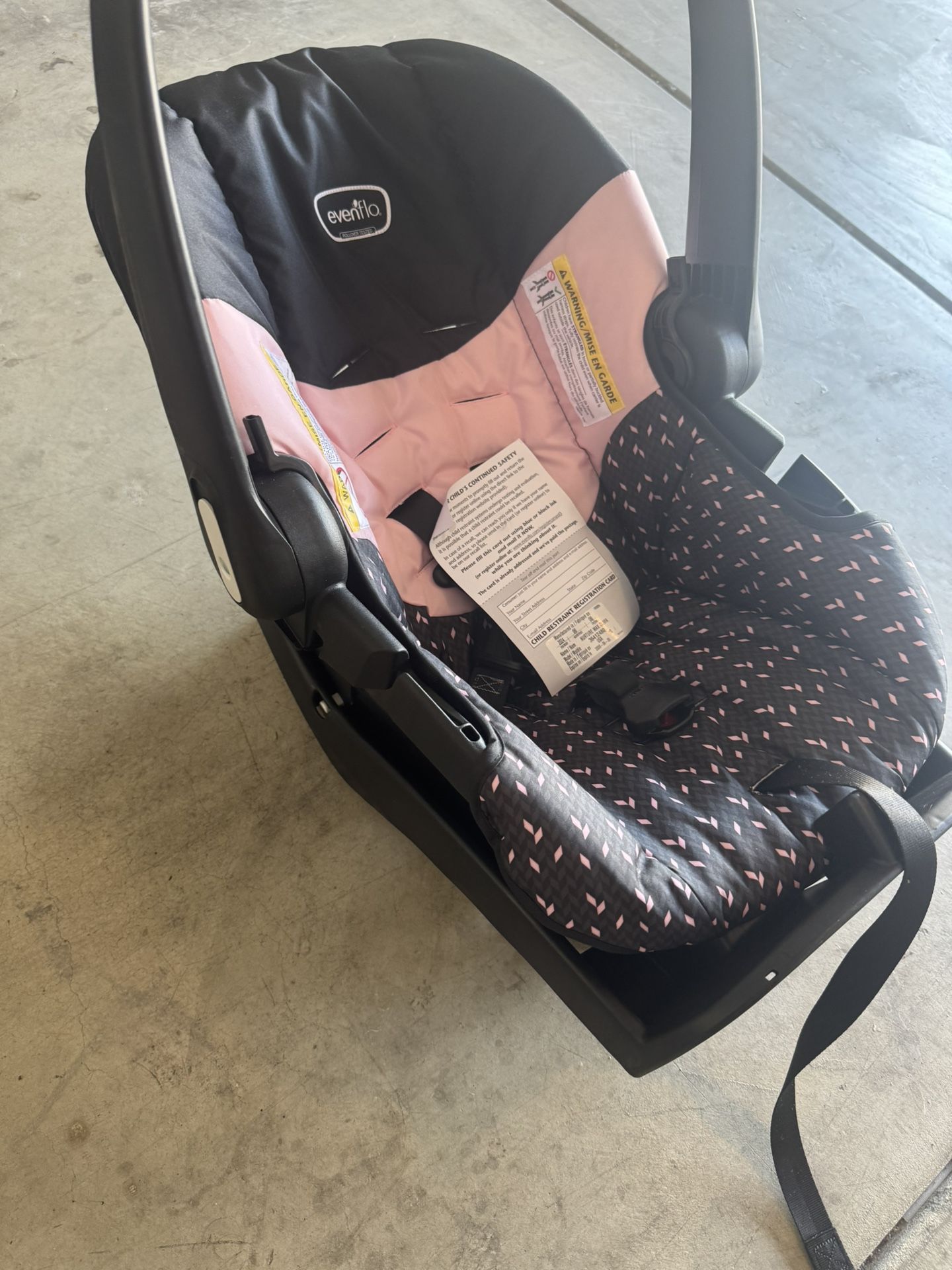 Brand New Baby Car Seat With Base