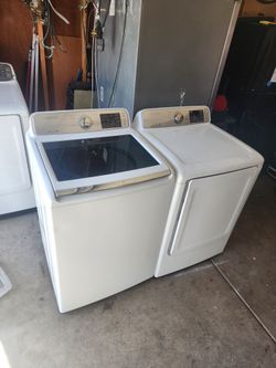 Samsung Washer And Electric Dryer Large Capacity