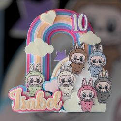 Labubu Cake Topper