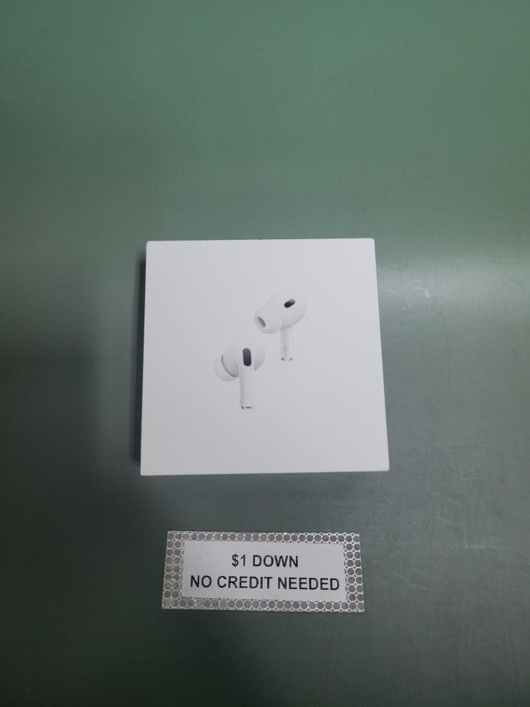 Apple Airpods Pro 2 Brand New - 5 Dollars Down No Credit Needed!