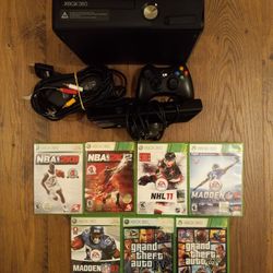 Xbox 360 With Games