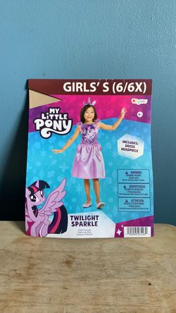 HALLOWEEN MY LITTLE PONY KIDS SIZE SMALL 6 COSTUME