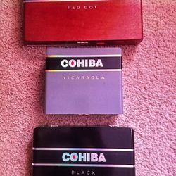 Empty Cohiba Boxes (3)