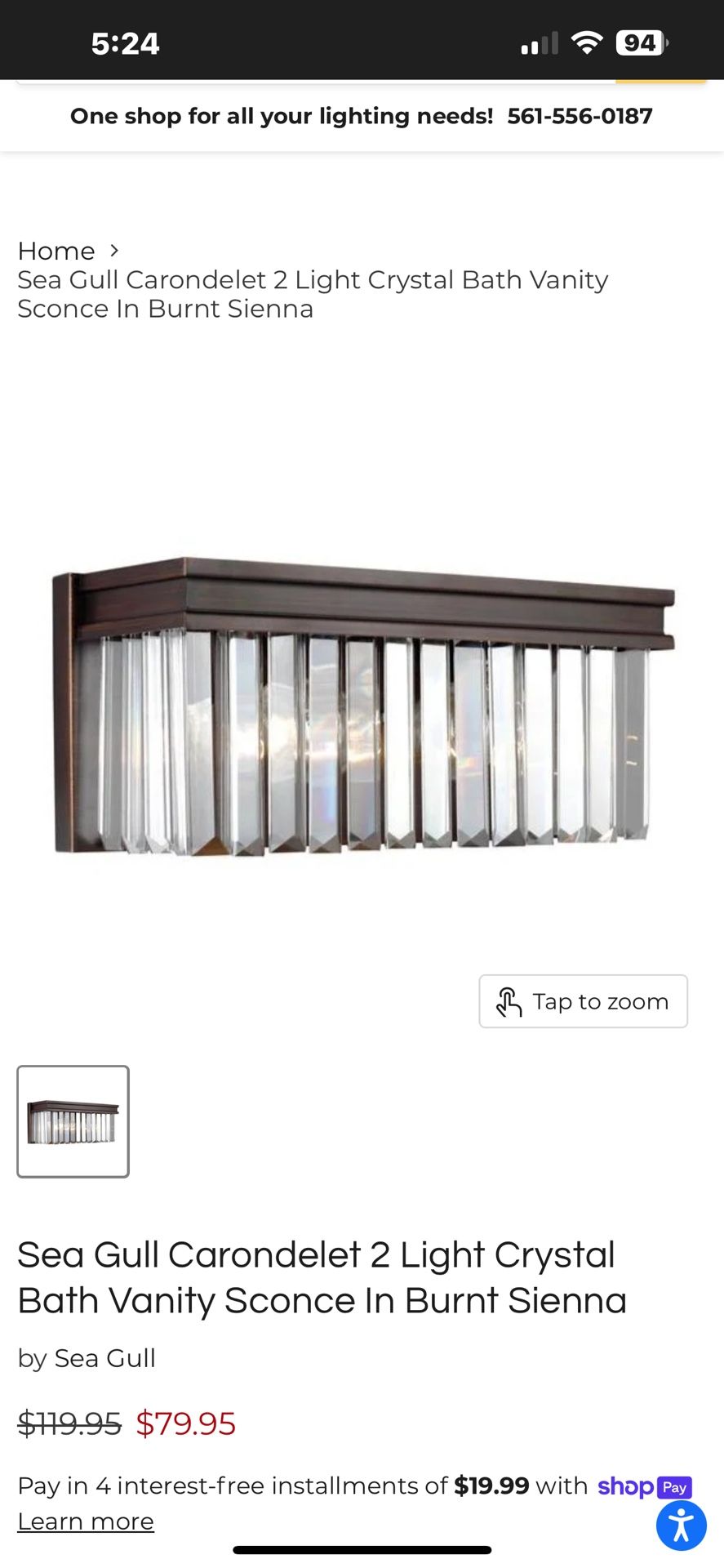Sconce Light