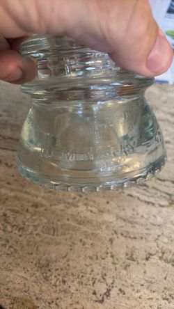 Clear Hemingway Glass Electrical Transformer