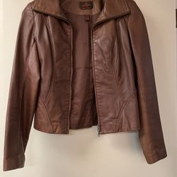 Danier Ladies’ Leather Jacket, Xs