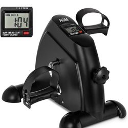 NEW Mini Exercise Bike, AGM Under Desk Bike Pedal Exerciser Foot Cycle Arm & Leg