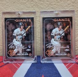 Wade Meckler Angels Autographs Rookie Cards Topps Chrome