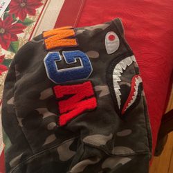 BAPE ABC Camo Shark Full Zip Hoodie (NEVER WORN)