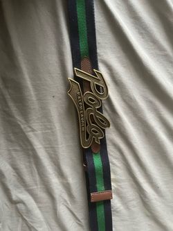 Polo Ralph Lauren Striped Canvas Belt