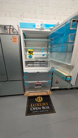 ❄️ Sub-Zero 36” Designer Over-and-Under Refrigerator/Freezer  Model: DET3650CID/R Condition: Brand New Open Box Price Today: $9,899 Includes Store War