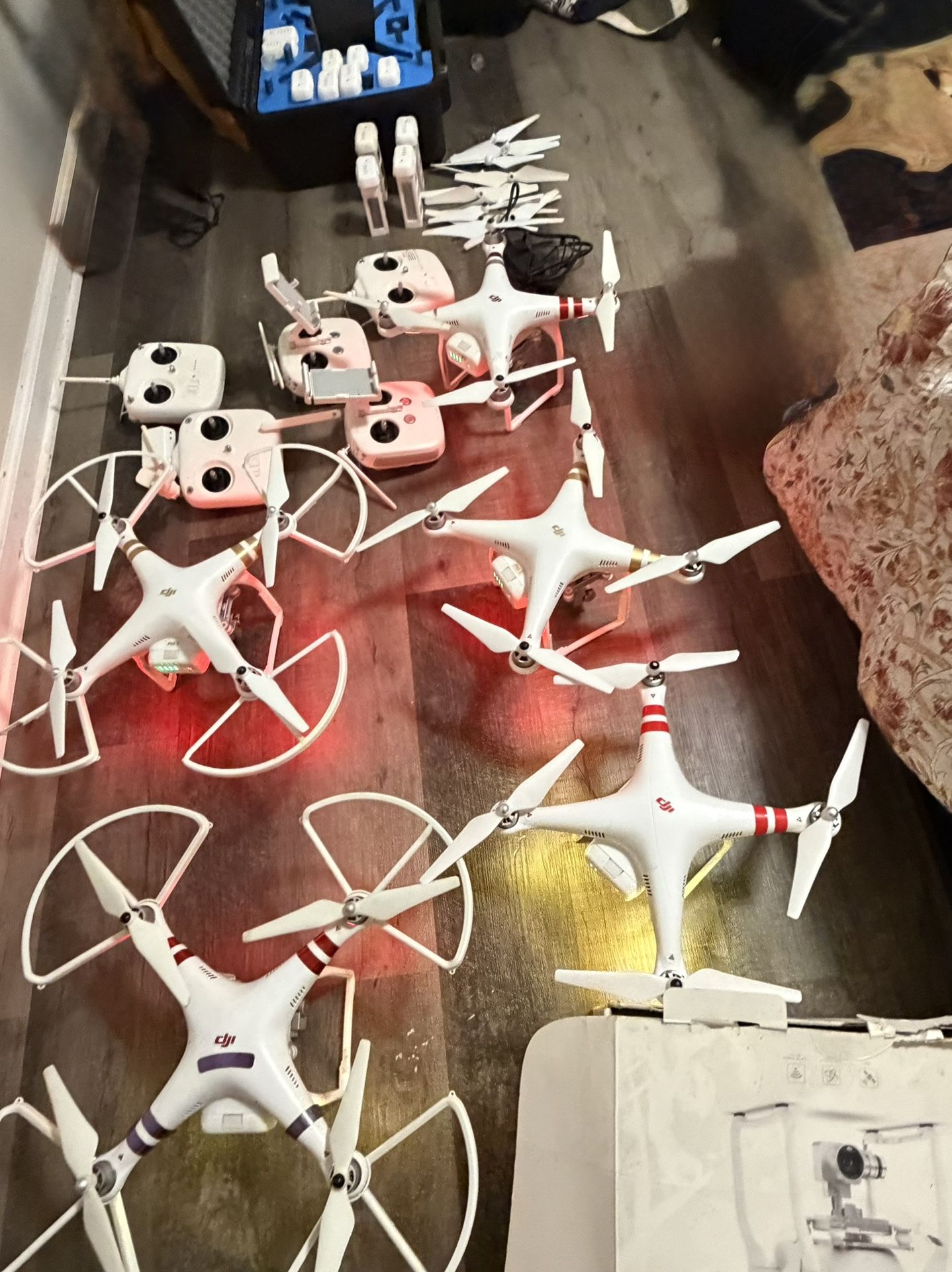 DJI Drone Bundle – 2 Phantom 4 Pros + Accessories (Everything Included)