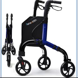 Lightweight 3 Wheel Rollator Walker for Seniors