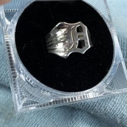 Womans Deteoit Tigers Silver Ring - New $150