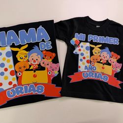 Playeras de Plim Plim para cumpleaños