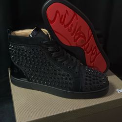 High top Red Bottoms Size 8.5-9