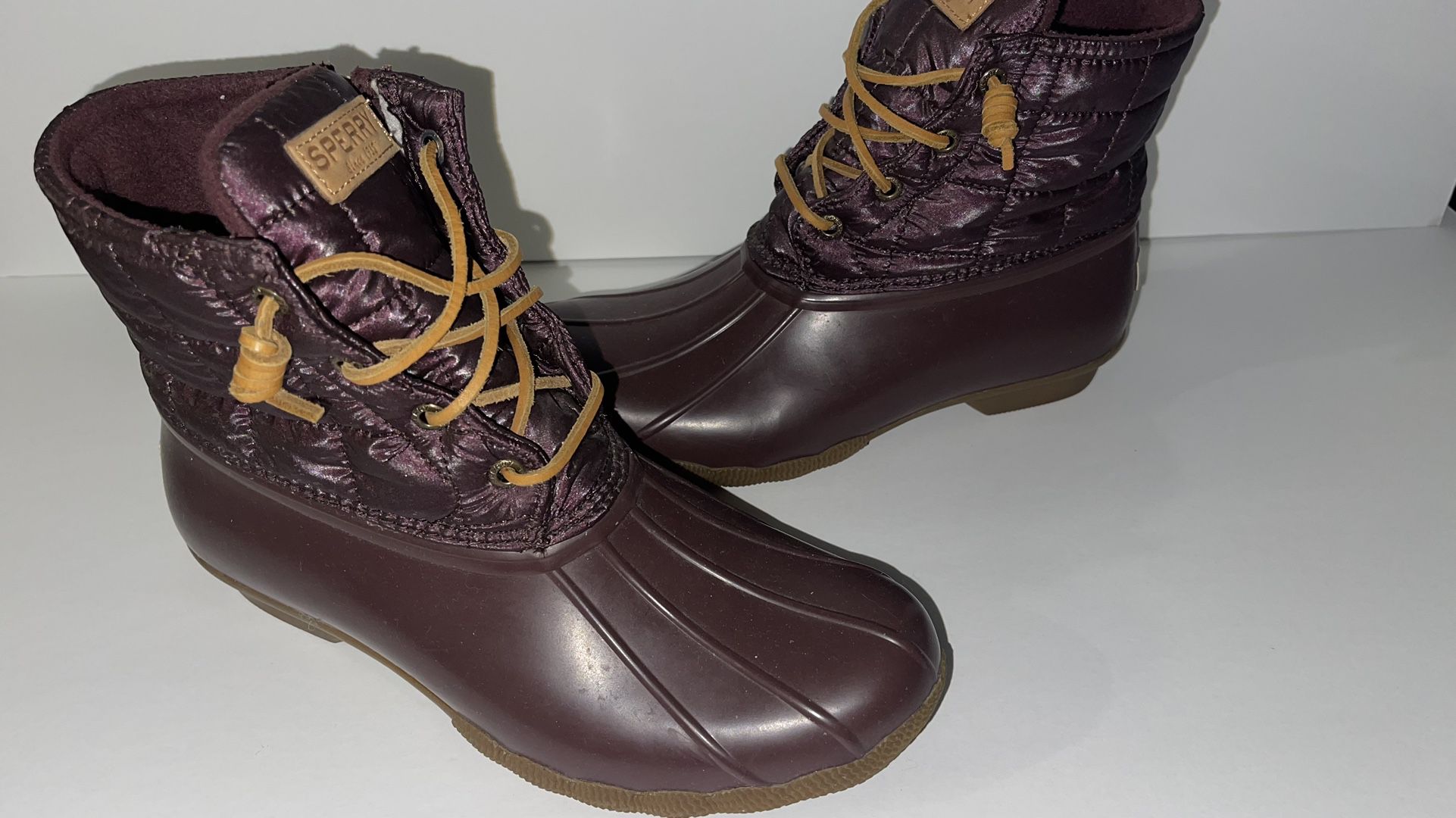 Sperry Duck Boots Size 9 