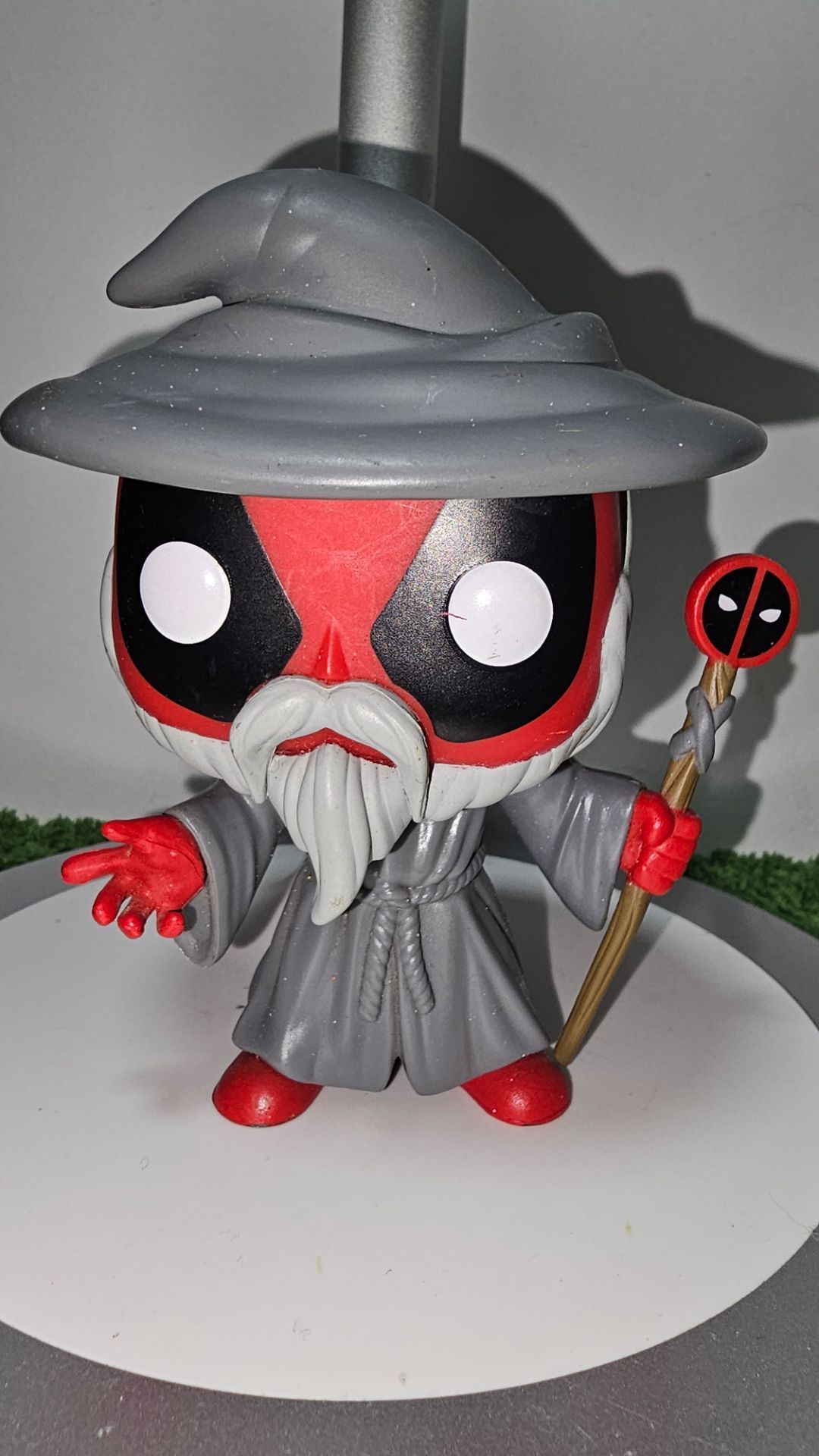 Funko Pop Marvel: Wizard Deadpool Collectible Figure, Multicolor
Great condition
No box