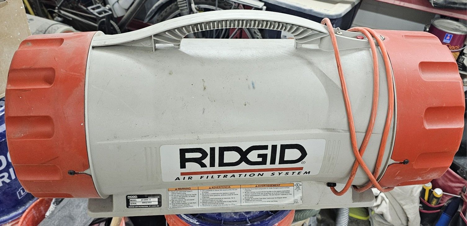 Ridgid Air Filtration System