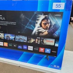 55 Tv $55 Down Takes The TVs On Finacing Free Delivery Six Month Warranty.  55 Vizio Smart 4k Hdtv 
