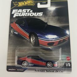 Hot Wheels Fast & Furious Nissan Silvia (S15) 1:64 Limited Edition Real Riders