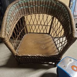 Antique Kids Vintage Chair Very Sturdy 20x19